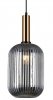 NOWOCZESNA SZKLANA LAMPA WISZĄCA ITALUX ANTIOLA PND-5588-1L-BRO+SG DESIGNERSKA LOFT